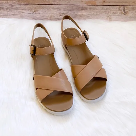 UGG Zoie Leather Sandals