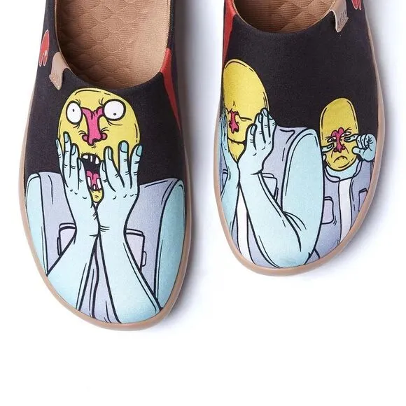 UIN Men's Mules Comfort Canvas slipper shoe (So Far So Good Malaga)