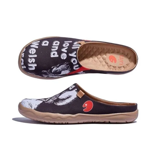 UIN Men's Mules Comfort Shoes walking Casual slipper (Love and Loyalty Malaga )