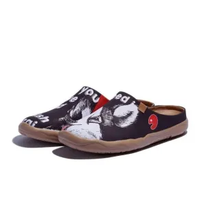 UIN Men's Mules Comfort Shoes walking Casual slipper (Love and Loyalty Malaga )