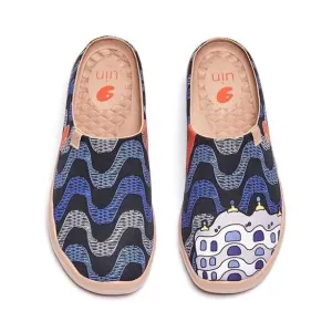 UIN Men's Mules Comfort Travel Shoe Casual Slippers (La Pedrera Slipper)