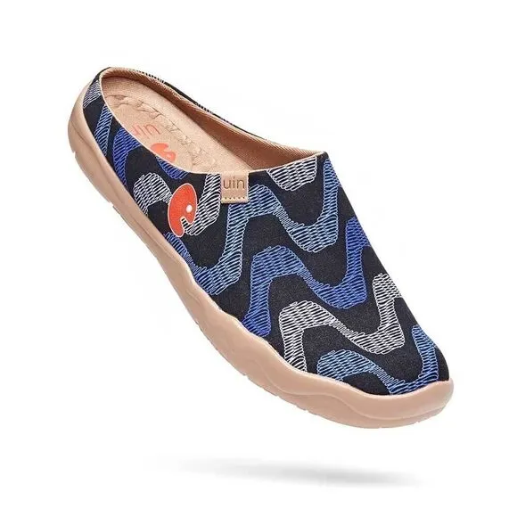 UIN Men's Mules Comfort Travel Shoe Casual Slippers (La Pedrera Slipper)