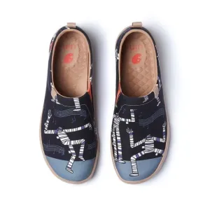 UIN Men's Walking Shoes Canvas Upper Loafers ( Dance Battle Toledo I)