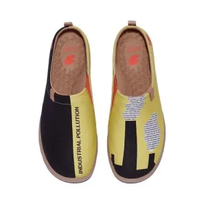 UIN Men's Loafers Shoes Slip On Canvas Walking Shoes (Bring Back the Fresh Air)
