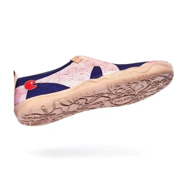 UIN Men's Walking Travel Shoes Casual Loafers (Stone Road)