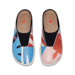 UIN Women's Comfort Travel Shoe Casual Slippers (Spring Forest Mahon I )