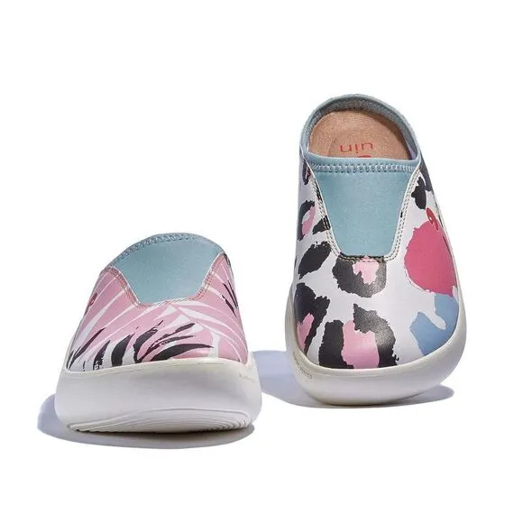 UIN Women's Comfort Travel Shoe Casual Slippers (Garden Spring Mahon I)