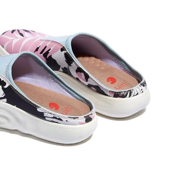 UIN Women's Comfort Travel Shoe Casual Slippers (Garden Spring Mahon I)
