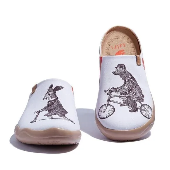 UIN Women's Mules Comfort Shoes Casual (Time for Work 3- Malaga)