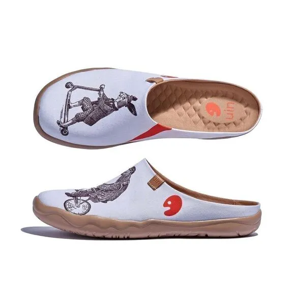 UIN Women's Mules Comfort Shoes Casual (Time for Work 3- Malaga)