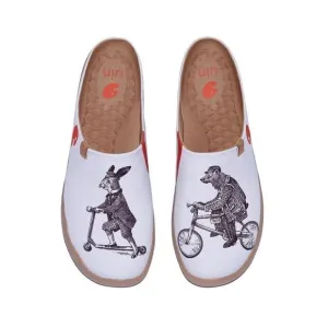 UIN Women's Mules Comfort Shoes Casual (Time for Work 3- Malaga)