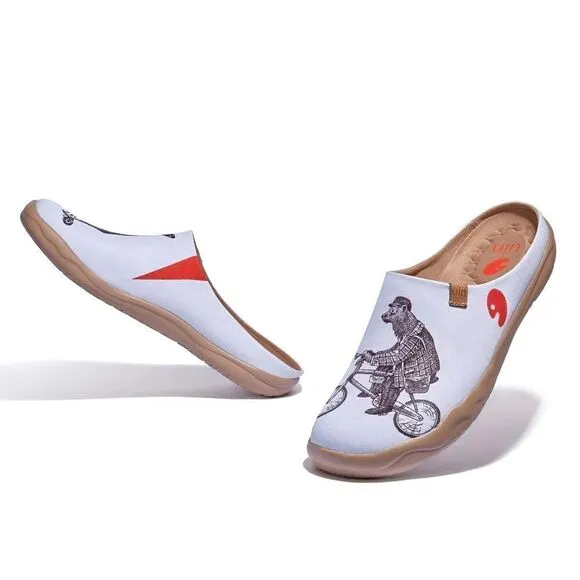 UIN Women's Mules Comfort Shoes Casual (Time for Work 3- Malaga)