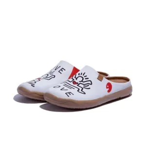 UIN Women's Mules Comfort Shoes Casual (True Love 2 - Malaga)