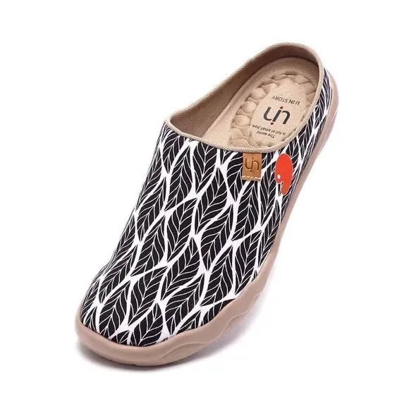 UIN Women's Mules Comfort Travel Shoes Casual Slippers (Beyond the shadow)