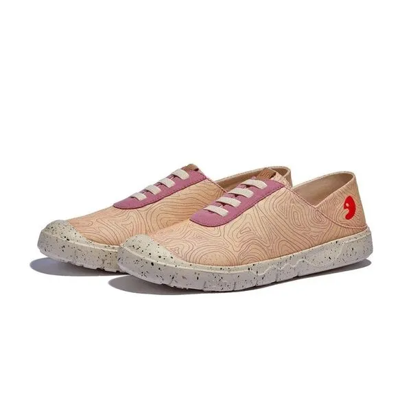 UIN Women's Sneaker Walking Casual Loafers Travel Shoes(WARM YELLOW CADIZ 7)