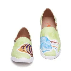 UIN Women's Ballet Flats Slip On Casual Comfort Loafers (Free Me 2 Menorca II)