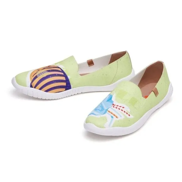 UIN Women's Ballet Flats Slip On Casual Comfort Loafers (Free Me 2 Menorca II)