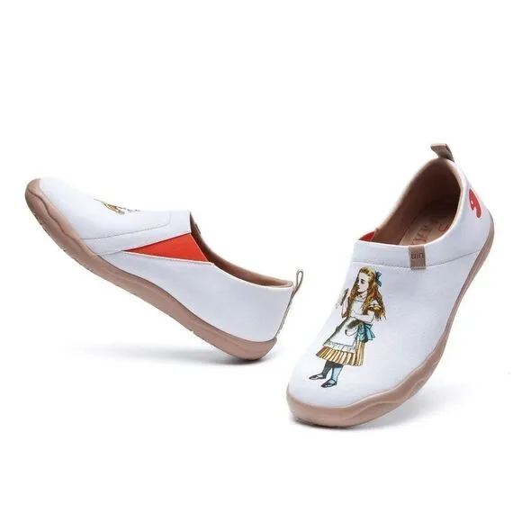 UIN Men's Casual Walking Travel Shoes Canvas Loafers  (John Wonderland Toledo I)