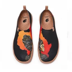 UIN Men's Shoes Casual Knit Loafers Comfort Sneaker (IMPRESSIONS OF AFRICA)