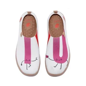 UIN Women's Walking Travel Shoes Casual Loafers Comfort Sneaker (Yes I Do )