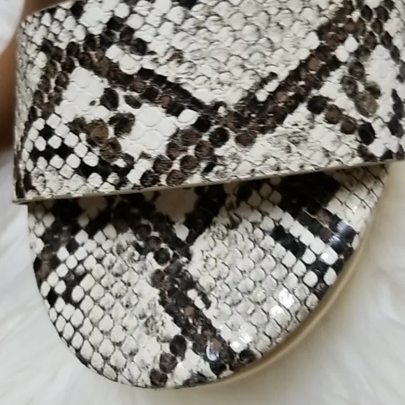 UNIONBAY | Snakeskin Print Chunky Sandals