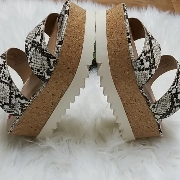UNIONBAY | Snakeskin Print Chunky Sandals