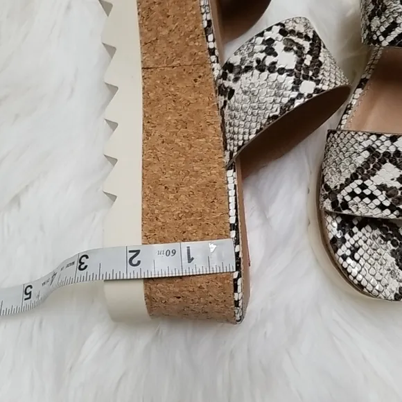 UNIONBAY | Snakeskin Print Chunky Sandals