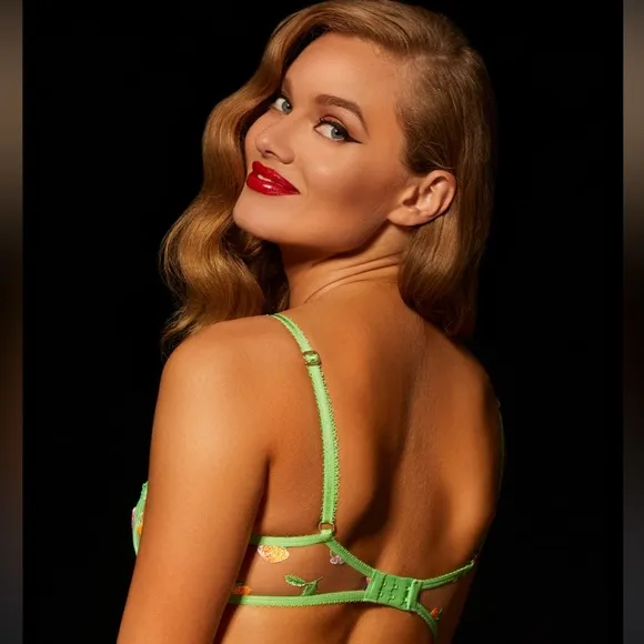 ♡UNIQUELY Beautiful HB™ ☆Lottie☆ Bra♡ Exquisitely Detailed♡ Size 32C♡ BNWT♡