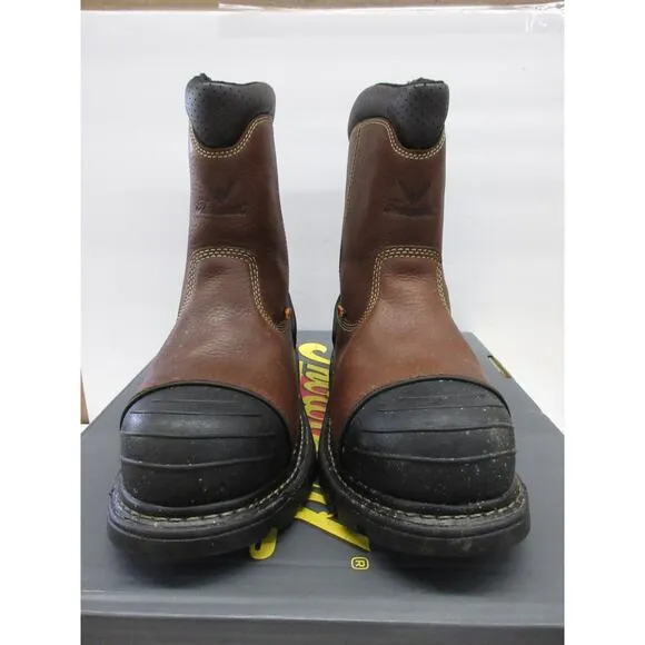 Used Thorogood GEN-Flex2 8” Side-Zip Wellington Pull On Work Boots -  8.5 M US