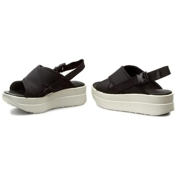 Vagabond Daria Chunky Platform Sandals 37 7 Slingback Neoprene Criss Cross Wedge