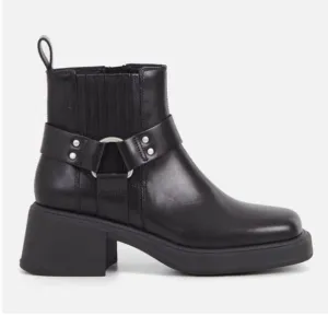 Vagabond Shoemakers Women’s Black Dorah Leather Heeled Chelsea Boots