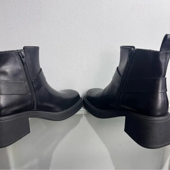 Vagabond Shoemakers Women’s Black Dorah Leather Heeled Chelsea Boots