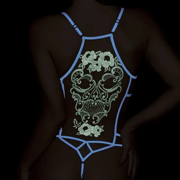 Valerie Glow Bodysuit xxl NWT by Honey Birdette