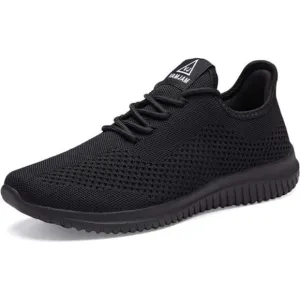 VAMJAM Mens Running Shoes Lightweight Mesh Non Slip Walking Workout Sneakers