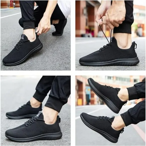VAMJAM Mens Running Shoes Lightweight Mesh Non Slip Walking Workout Sneakers