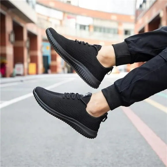 VAMJAM Mens Running Shoes Lightweight Mesh Non Slip Walking Workout Sneakers