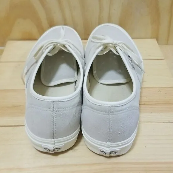 VANS Gray Suede HEIQ Eco Dry Water Repellent Skate Shoe Sneakers sz 13