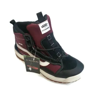 Vans Mens Size 8 Womens 9.5 Ultrarange Exo HI All Weather MTE Sneakers Maroon