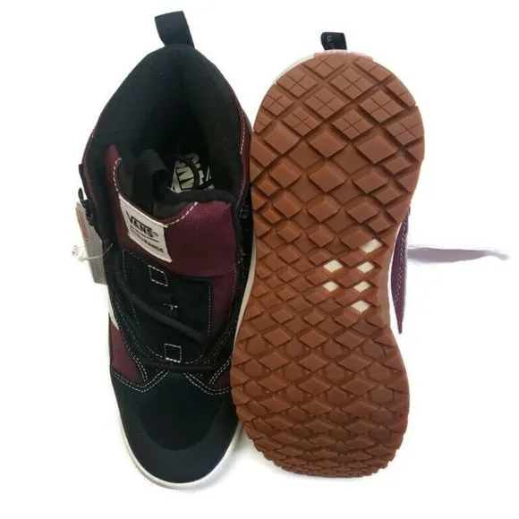 Vans Mens Size 8 Womens 9.5 Ultrarange Exo HI All Weather MTE Sneakers Maroon