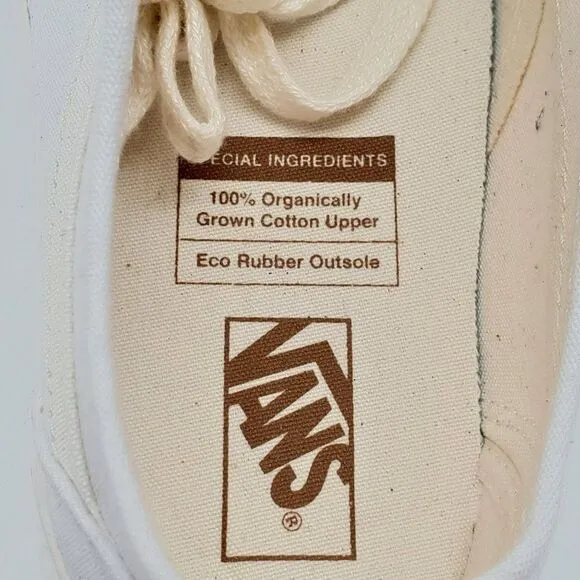 Vans Old Skool Tapered Eco Theory White Natural Men Shoes Sneakers Size 7
