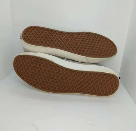 VANS SK-8 Heig Eco Dry Tan Suede Sneakers - Men's Size 11