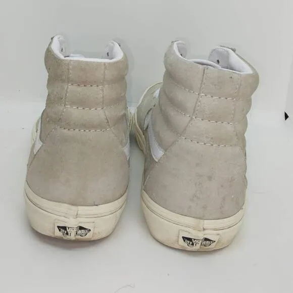 VANS SK-8 Heig Eco Dry Tan Suede Sneakers - Men's Size 11