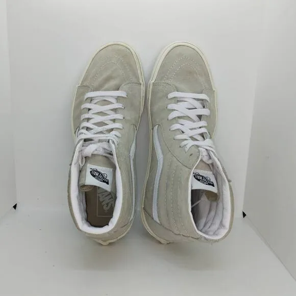 VANS SK-8 Heig Eco Dry Tan Suede Sneakers - Men's Size 11