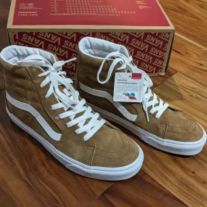 VANS SK8-HI PIG SUEDE ECO DRY SKATE SNEAKERS MENS 9.5 WOMENS 11 NWT ❤️