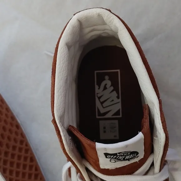Vans Sk8-Hi Pig Suede Tortoise Shell Brown Sneakers NEW