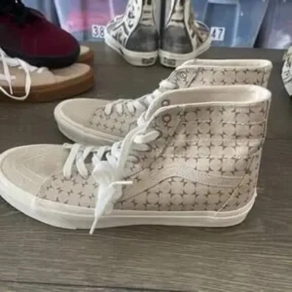 Vans SK8-HI Tapered Checkerboard Brown Sneaker Size 11.5 NWT