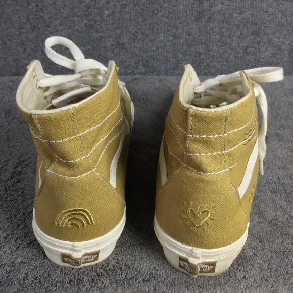 Vans Sk8-Hi Tapered Eco Theory Peace Leaf Sneakers Size Men 10.5 M