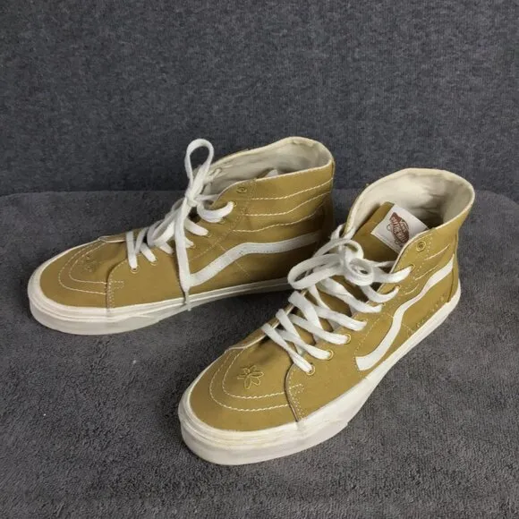 Vans Sk8-Hi Tapered Eco Theory Peace Leaf Sneakers Size Men 10.5 M
