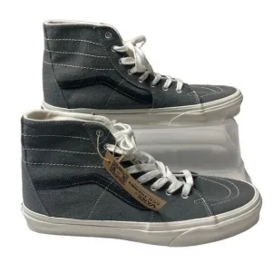 Vans SK8 Hi Tapered Eco Theory Sneakers Skate Shoes Wool Grey Mens Size 12