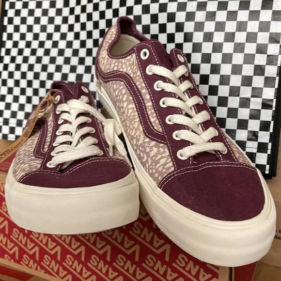 Vans Style 36 DECON Eco Theory Animal Mauve/wme Men’s sneakers